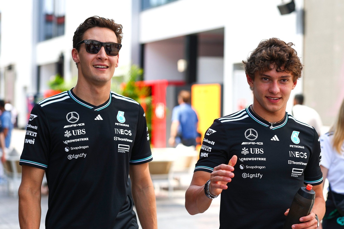 Russell y Antonelli esperan estar en "las primeras posiciones" en Australia