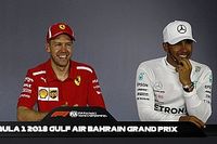 Vettel defende Hamilton em coletiva: “Pergunta de m****”