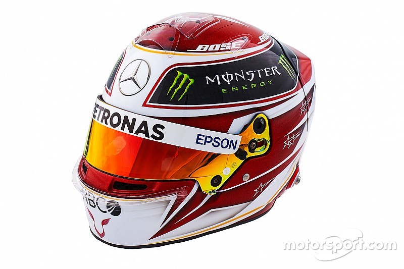 Photos - Les casques de Lewis Hamilton et Valtteri Bottas