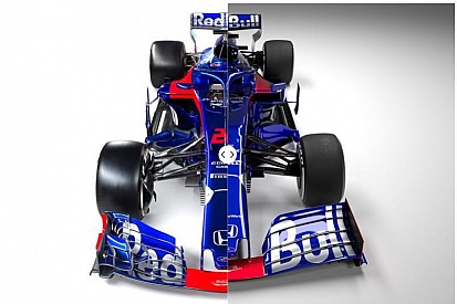Vergleich Design Formel-1-Autos 2018 vs. 2019: Toro Rosso