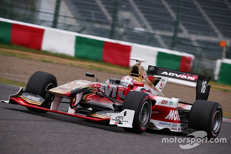 Nojiri tops rain-affected Super Formula test day