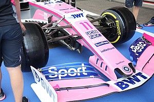 Racing Point revela un nuevo diseño de nariz en Spa