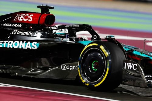 Cómo Russell "confundió" a su motor por ir a fondo en una curva de Qatar