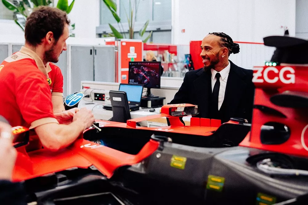 Lewis Hamilton, Ferrari