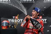 MotoGP Czech GP: Marc Marquez wins at Brno as title rival Alex Marquez crashes