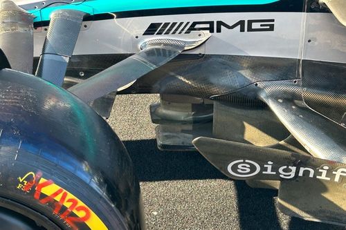 F1: Mercedes traz nova asa dianteira e flap na suspensão para Ímola
