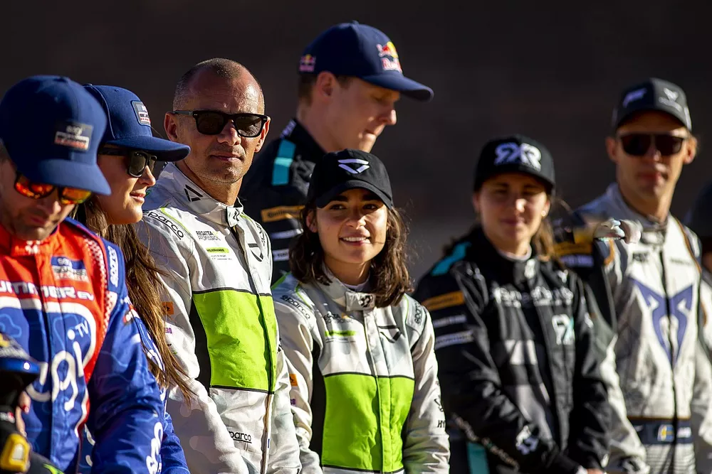 Kyle Leduc, Chip Ganassi Racing, Sara Price, Chip Ganassi Racing, Stephane Sarrazin, Veloce Racing, Jamie Chadwick, Veloce Racing, Johan Kristoffersson, Rosberg X Racing, Molly Taylor, Rosberg X Racing et Mattias Ekstr&ouml;m, ABT CUPRA XE 