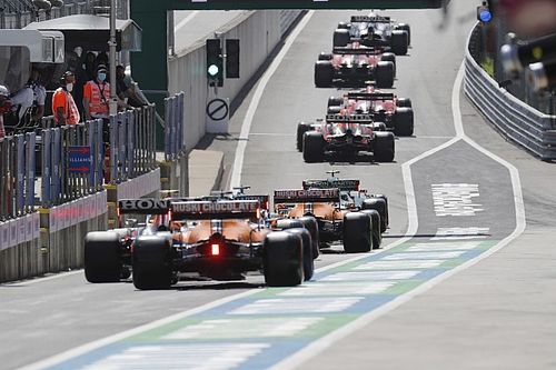 La parrilla de salida del GP de Austria de F1