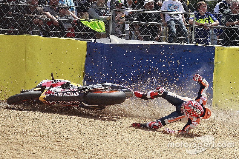 Márquez à la faute :