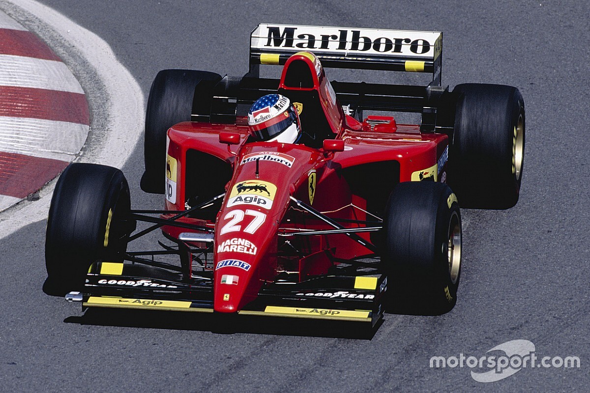 J.アレジ M.シューマッハ リトグラフ 1995 カナダGP ライドオン 最大の敵は”涙”だった？ 天才ジャン・アレジ、F1唯一の勝利