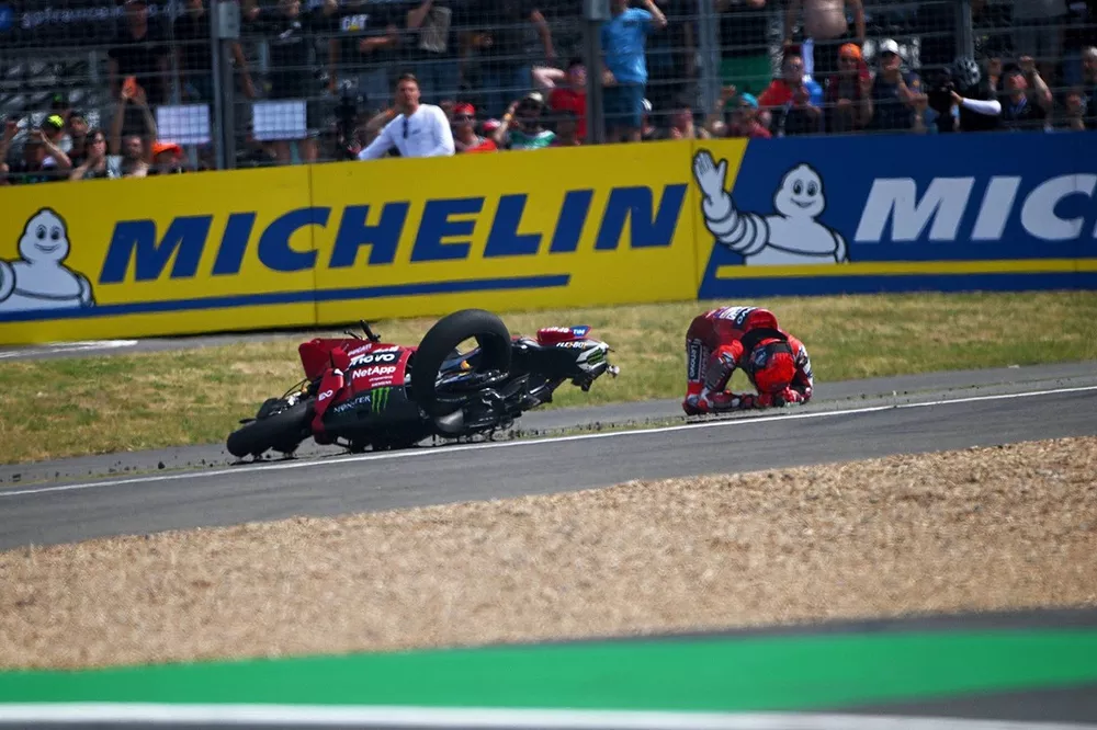 Marc M&aacute;rquez, Ducati Team crash
