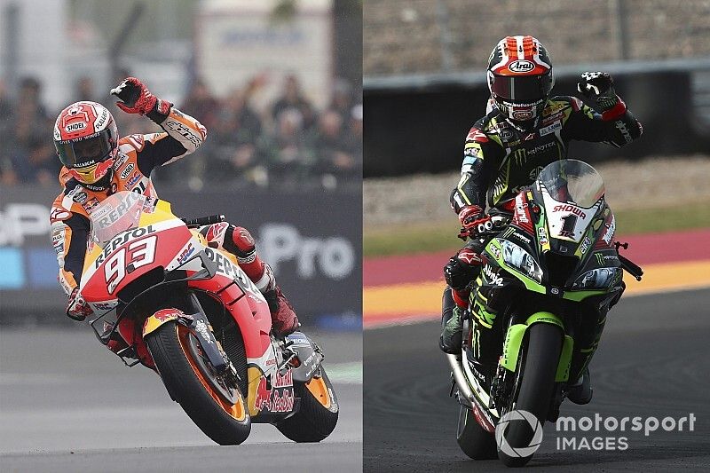 Marc M&aacute;rquez-Jonathan Rea