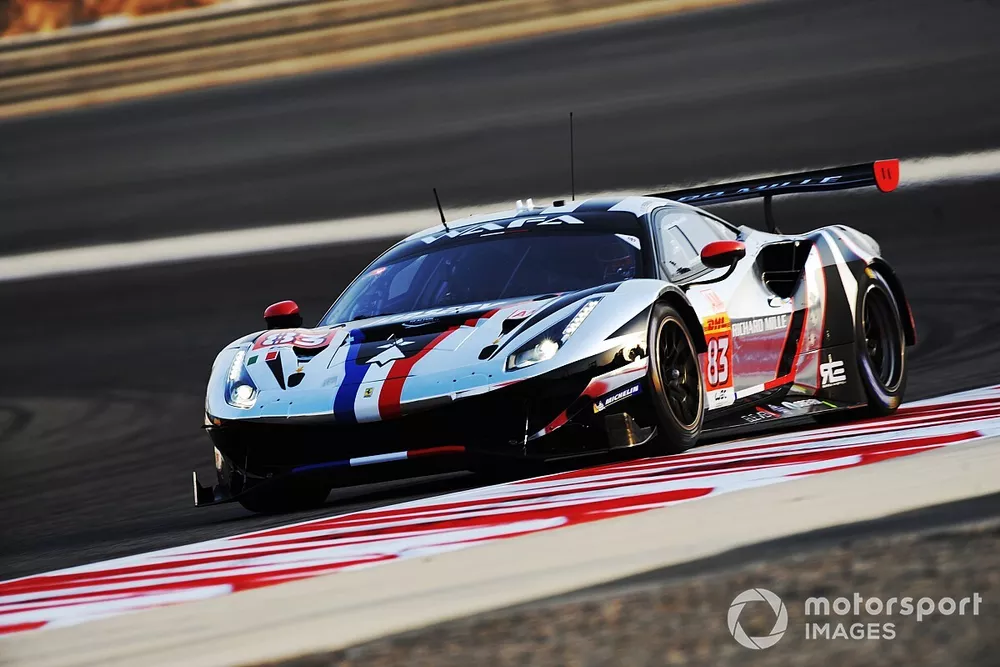 #83 AF Corse Ferrari 488 GTE Evo: Fran&ccedil;ois Perrodo, Nicklas Nielsen, Alessio Rovera
