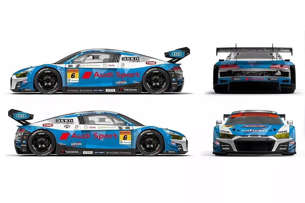 Motoyama SUPER GT Audi gets Evo II upgrade for 2022