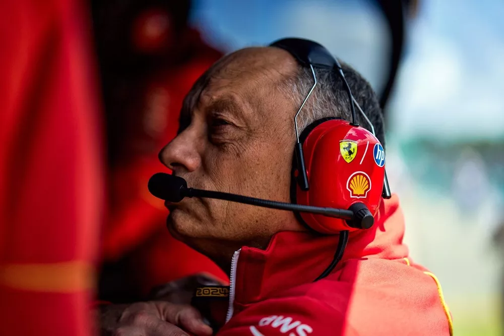 Frederic Vasseur, teambaas en algemeen directeur Scuderia Ferrari 