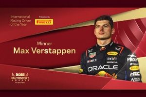 Verstappen retiene el premio de Piloto Internacional del A&ntilde;o de Autosport