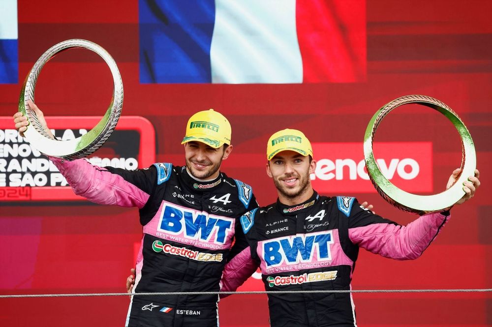Ocon y Gasly logran un 