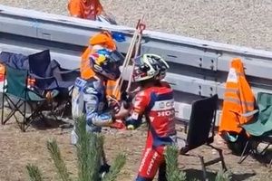 Mir y Alex Márquez mantuvieron una conversación "intensa", de las que "no llevan a ningún lado"