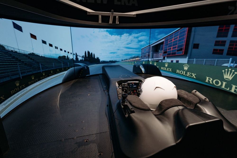 El simulador de Racing Bulls en Faenza