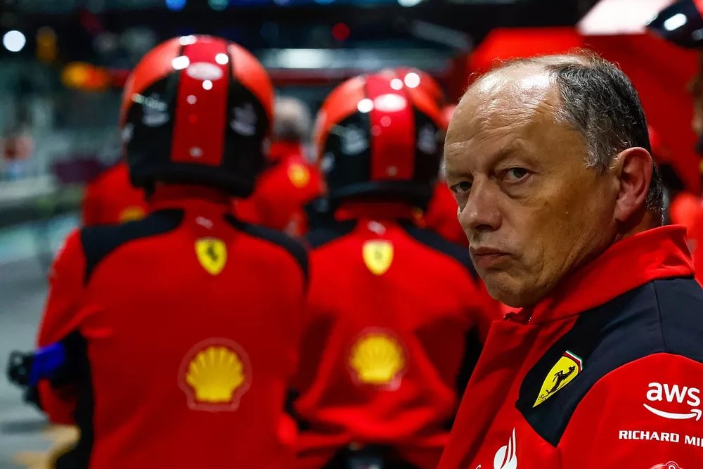 Frederic Vasseur, Director del equipo y Director General de la Scuderia Ferrari