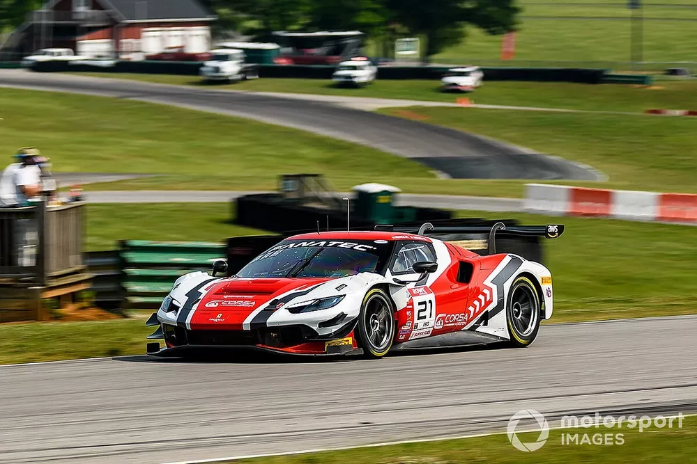 #21 Conquest Racing, Ferrari 296 GT3: Manny Franco, Alessandro Balzan