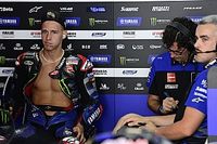 Quartararo: "Dos cajas de cambios rotas en diez vueltas"