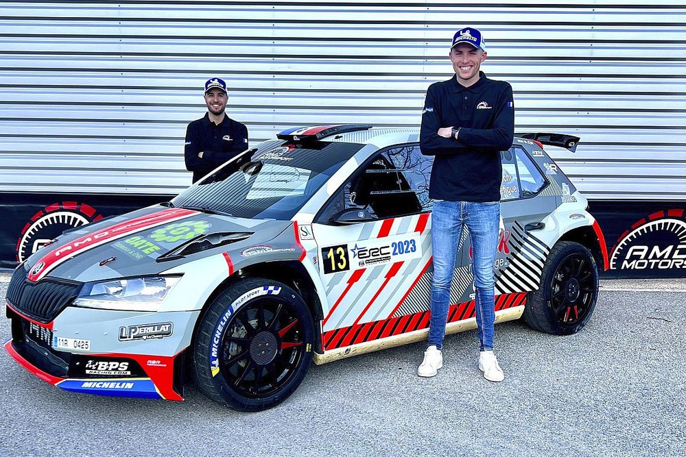 Mathieu Franceschi, Jules Escartefigue, Skoda Fabia Rally2 evo