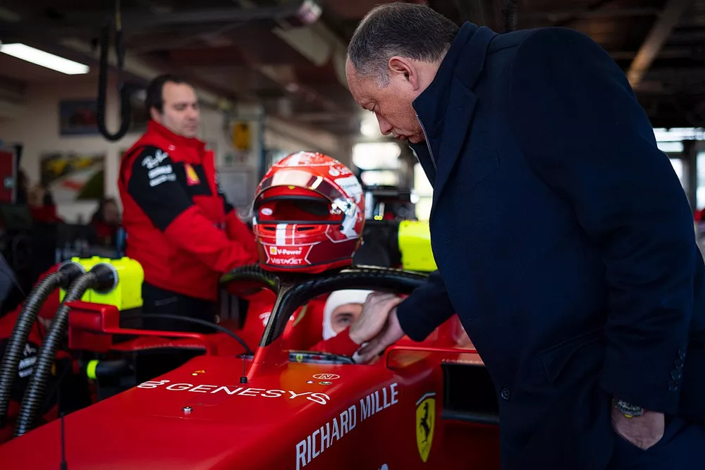 Frédéric Vasseur, Ferrari