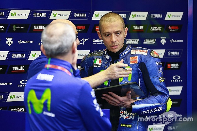 Rossi teste une évolution de châssis, sans succès