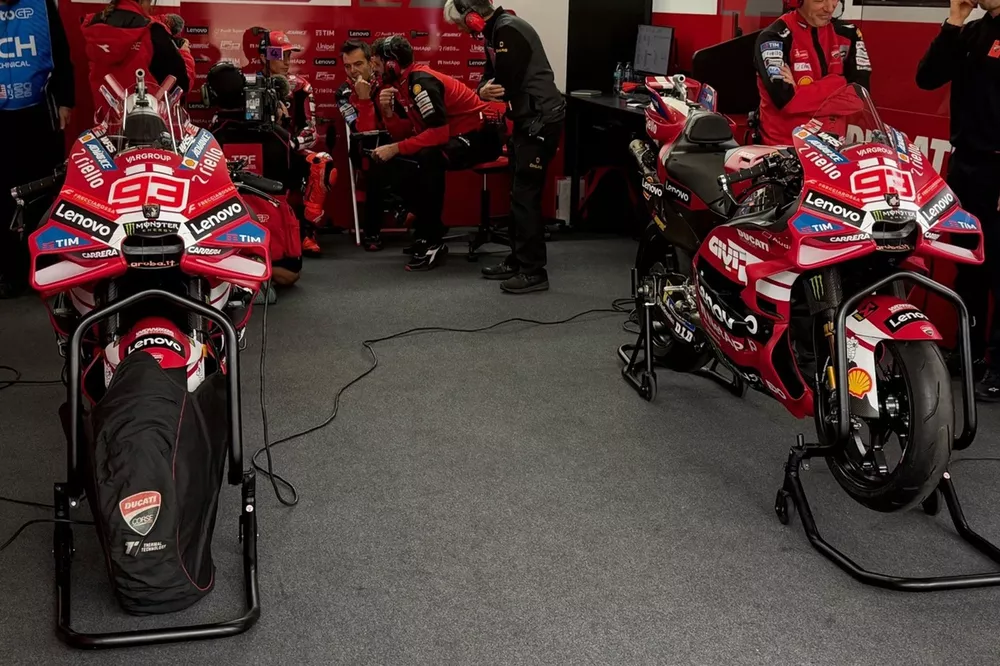 Ducati Team Bike Detail