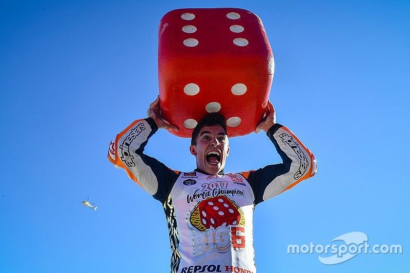 Campeón del mundo Marc Márquez, Repsol Honda Team celebra