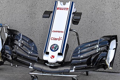 Sauber: l'ala anteriore scarica rende Leclerc veloce sui rettilinei di Montreal