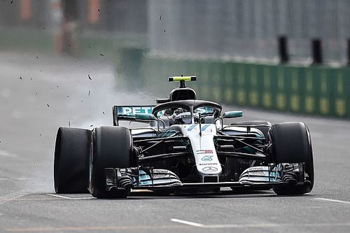 La FIA dice que no vio los restos que provocaron el pinchazo de Bottas