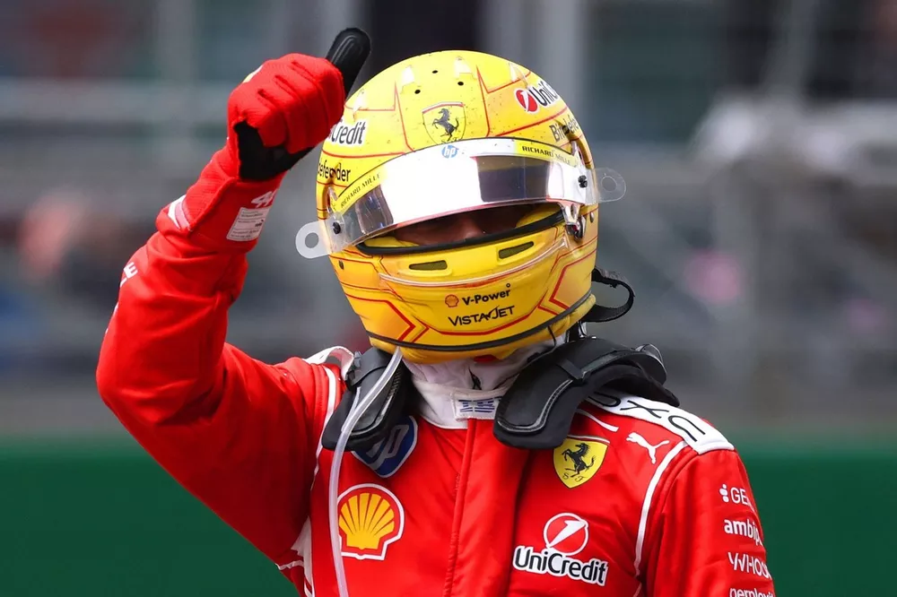 ハミルトン、フェラーリでの初表彰台に大喜び「これまでで最も楽しかっ