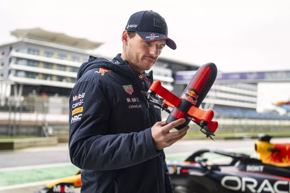Max Verstappen, Red Bull Racing and the Red Bull Drone 1
