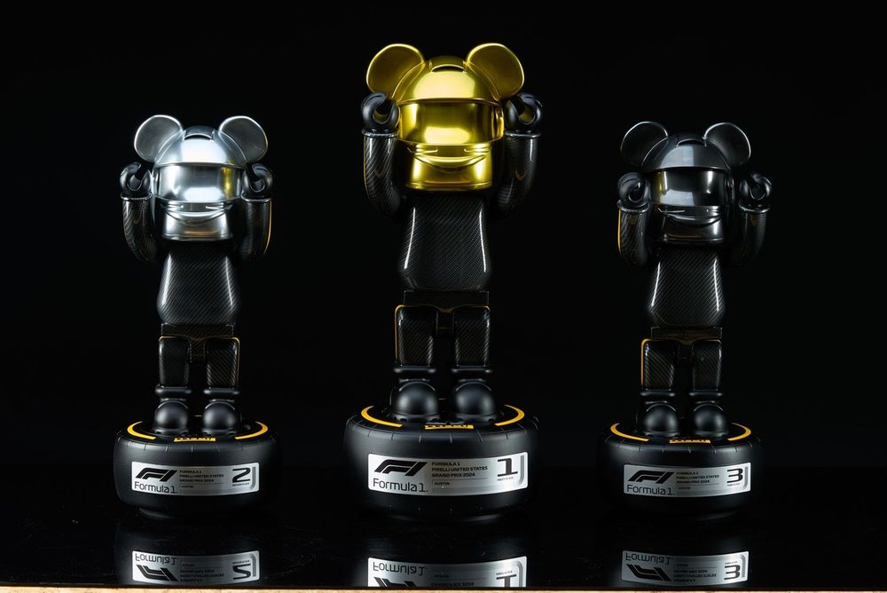 Los trofeos del GP de Estados Unidos 2024