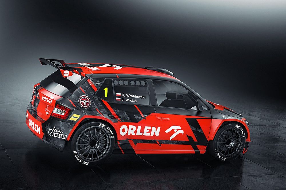 Kacper Wr&oacute;blewski, Jakub Wr&oacute;bel, Skoda Fabia Rally2 evo