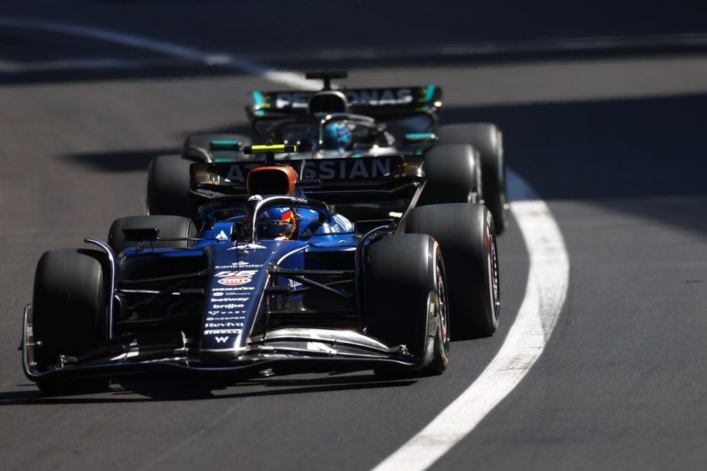 George Russell, Mercedes, Carlos Sainz, Williams