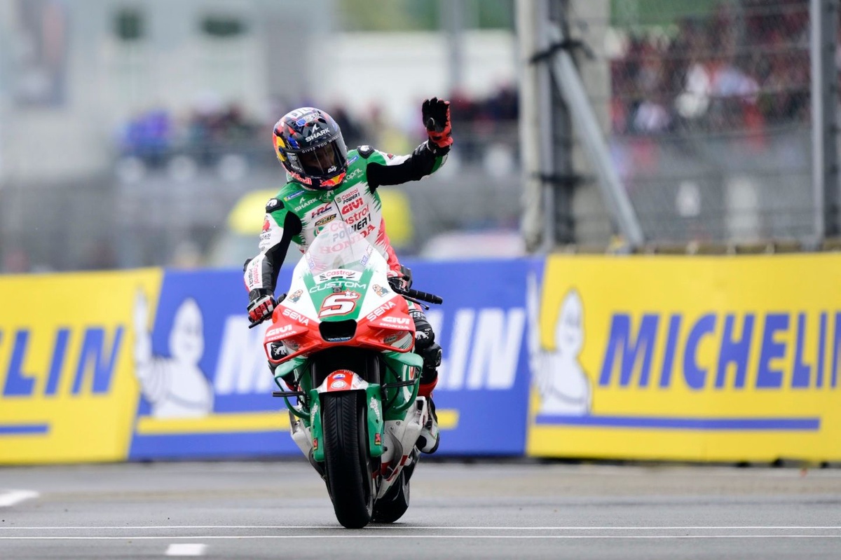 波乱のフランスGP制したザルコ、”魔法”のような勝利がホンダの