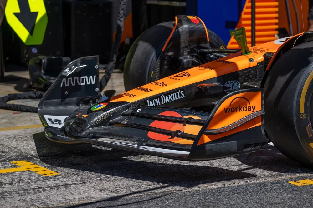 Detalle t&eacute;cnico del McLaren MCL39