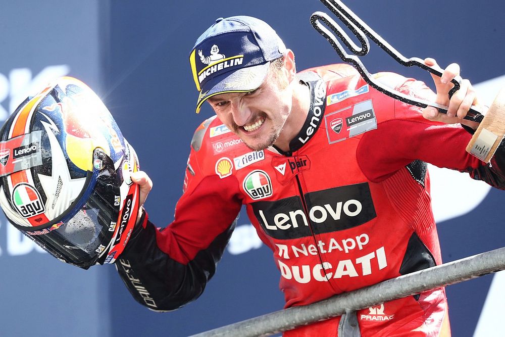 Race winner Jack Miller, Ducati Team