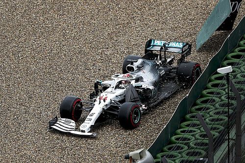 VÍDEO: Veja erros de Hamilton e Bottas no GP da Alemanha de F1