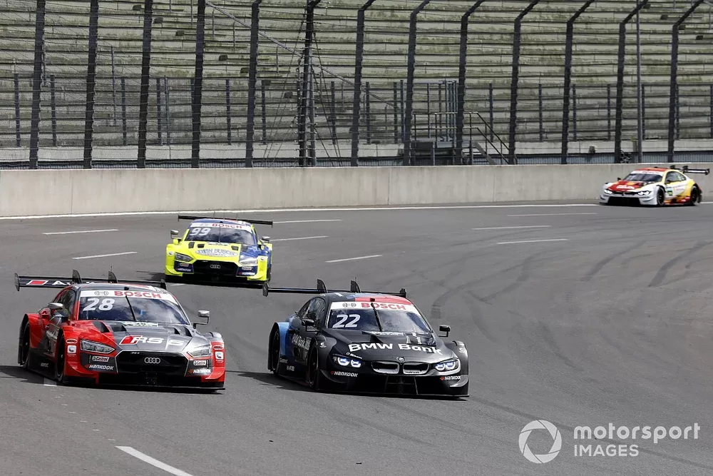 Loic Duval, Audi Sport Team Phoenix, Audi RS 5 DTM, Lucas Auer, BMW Team RMG, BMW M4 DTM