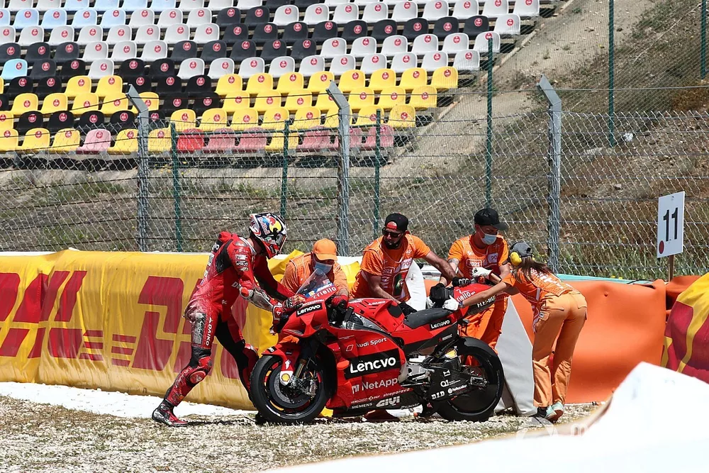 Caída de Jack Miller, Ducati Team