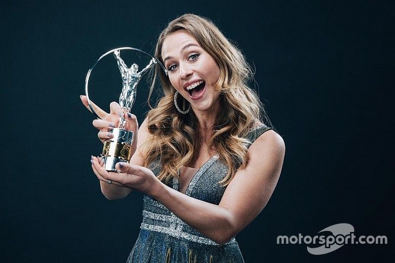 Sophia Floersch, ganadora del premio Regreso del A&ntilde;o en los Laureus 2020