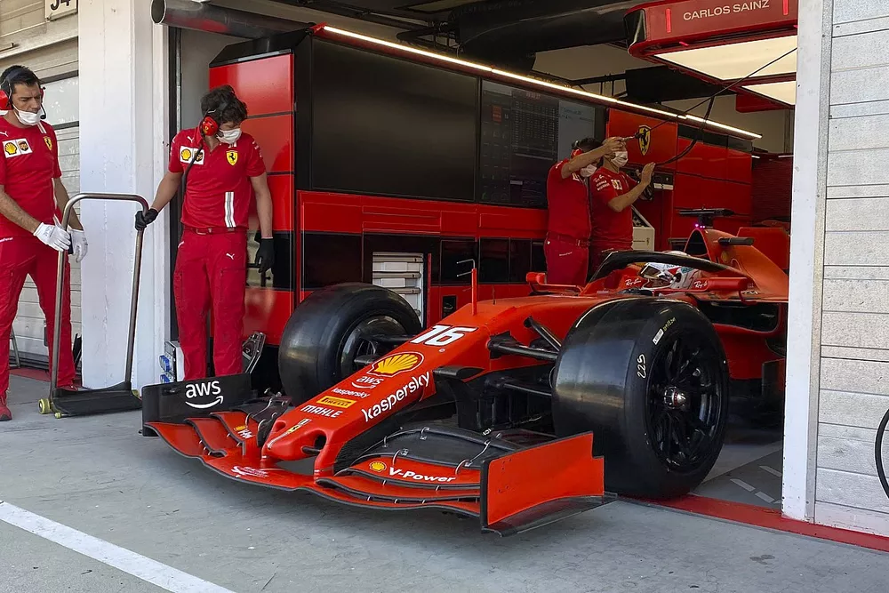 Charles Leclerc, Ferrari, pruebas Pirelli Hungaroring