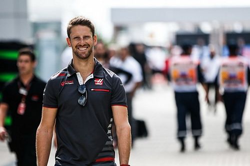 Haas: Grosjean, a riesgo de una carrera de suspensión