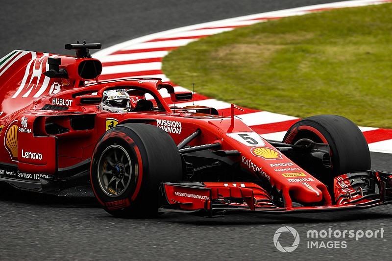 Феттель признал проблемы Ferrari с шинами на Гран При Японии