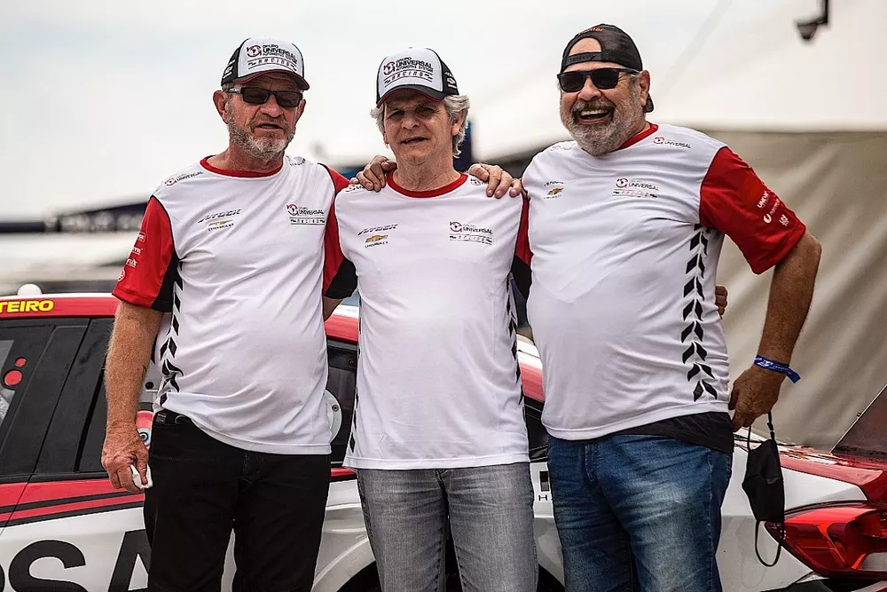 Chico Serra, Paul&atilde;o Gomes e Ingo Hoffmann v&atilde;o acelerar juntos em Interlagos

