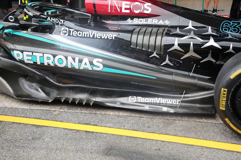 Le nouveau plancher Mercedes